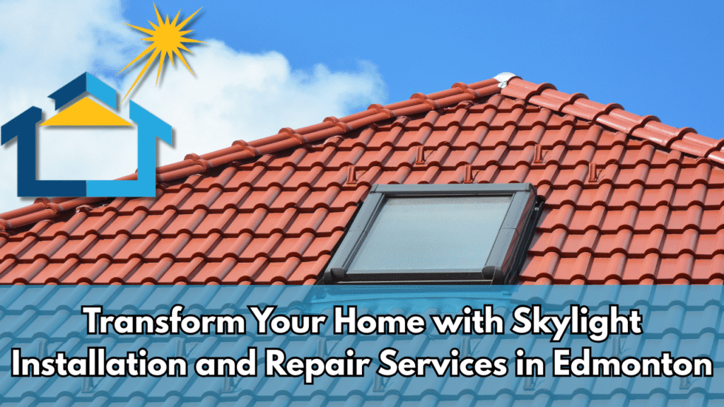 Skylight Installation and Repair Services in Edmonton